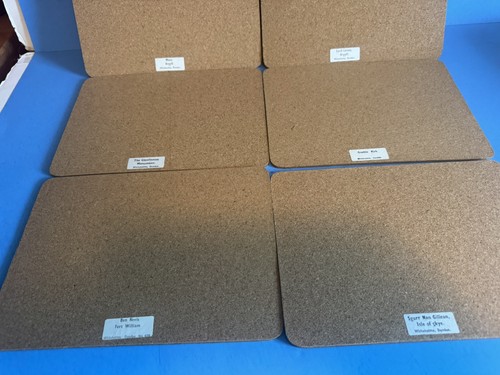 Vintage placemat set w - set, w/
