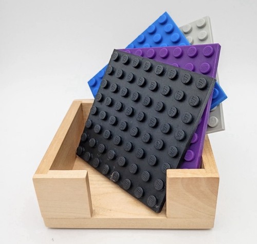 Lego rubber table - rubber,
