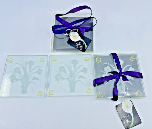 Coasters calla lillies art - calla,