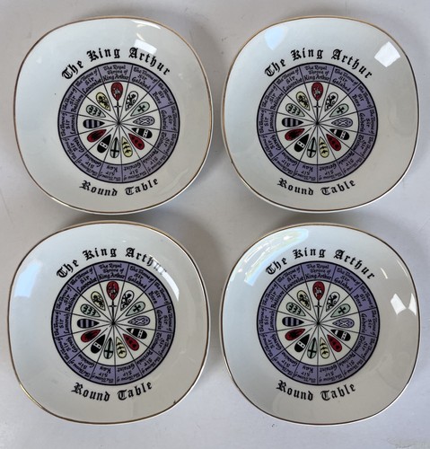 Set vtg king arthur round - 4,
