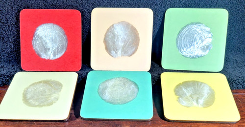 Table coasters set - table,