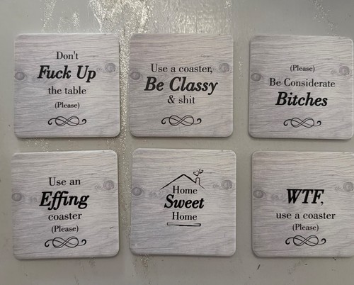 Coasters don up the - coasters,