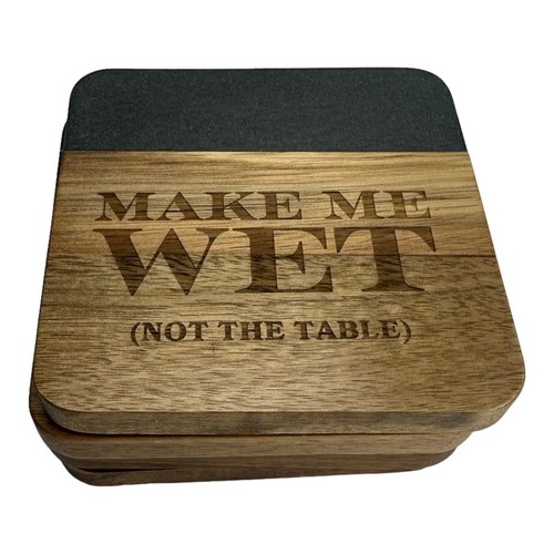 Black marble natural wood - black, &