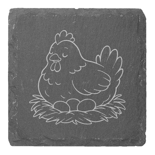 Hen sitting on nest - x,
