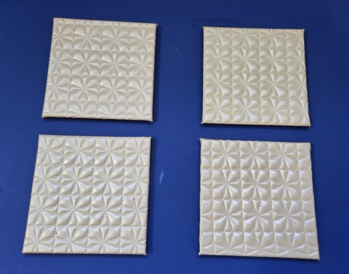 Light cream embossed leather - light,
